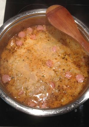 Frankfurti leves FEJES KÁPOSZTÁBÓL (Sárbogárdi :) recept fotója