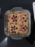 Pan de jengibre y frutos rojos