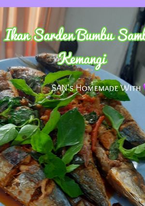 Foto resep Ikan Sarden Bumbu Sambal Kemangi (Pedes, Seger)