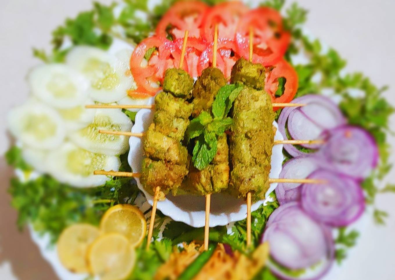 Chicken Mint Kebab