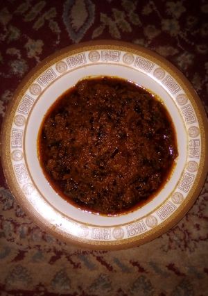 A picture of Egusi Soup.
