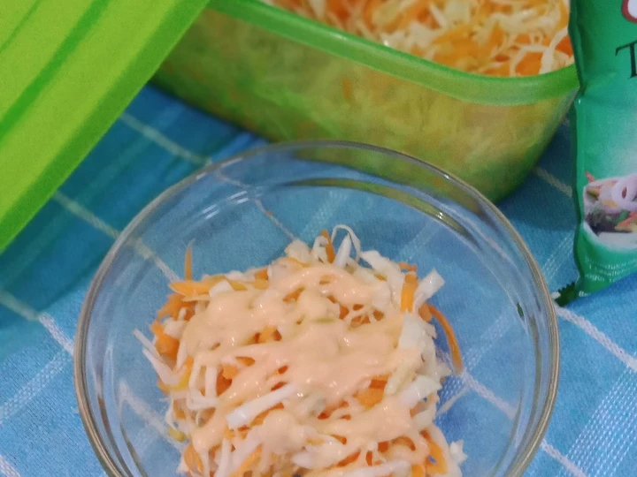 Cara Mudah Membikin Resep  Salad Sayur Simple yang Enak, Sempurna