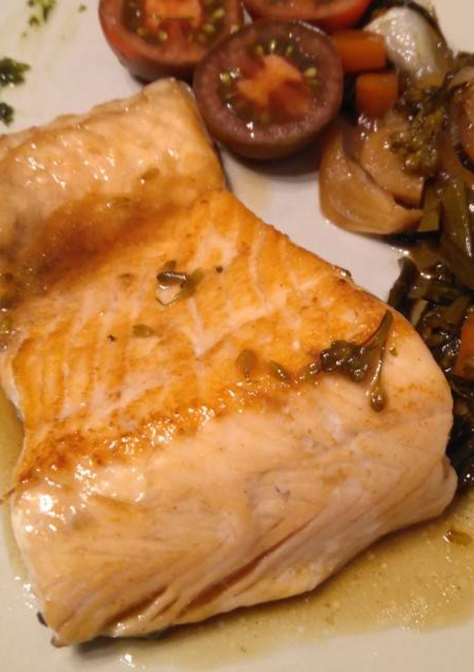 Una foto de Vinagreta de verduras en Teriyaki