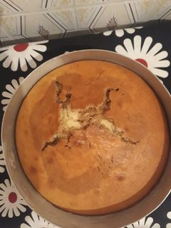 صورة لوصفة كيكة عادية