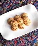 شیرینی قرابیه بادام تبریز (شیرینی عید نوروز) (Almond Qurabiya Sweets)