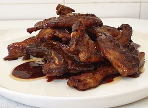 Una foto de Chuletillas de cordero glaseadas