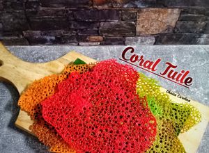 Foto resep Coral Tuile (Garnish)