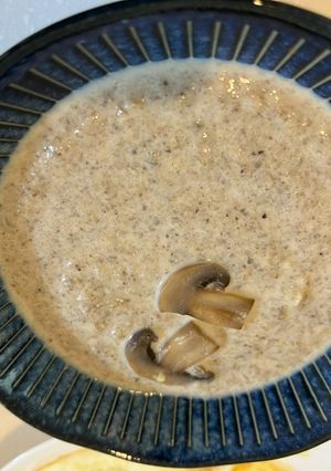 蘑菇濃湯 的食譜成品照片