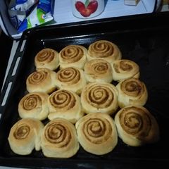 A picture of Cinnamon rolls.