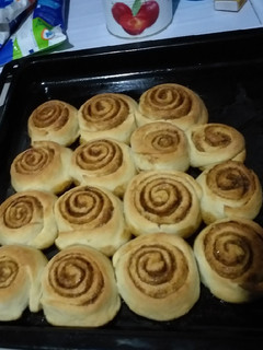 A picture of Cinnamon rolls.