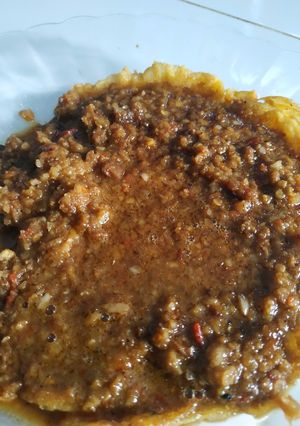Foto resep Telur bumbu kacang