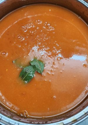 Una foto de Salsa de zanahorias