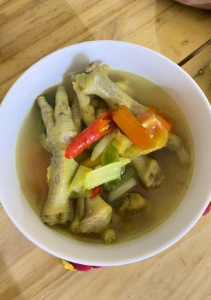 Foto resep Ceker Ayam Masak Pindang