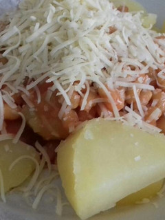 Una foto de Jacket potato facilísimo! (Adaptación)