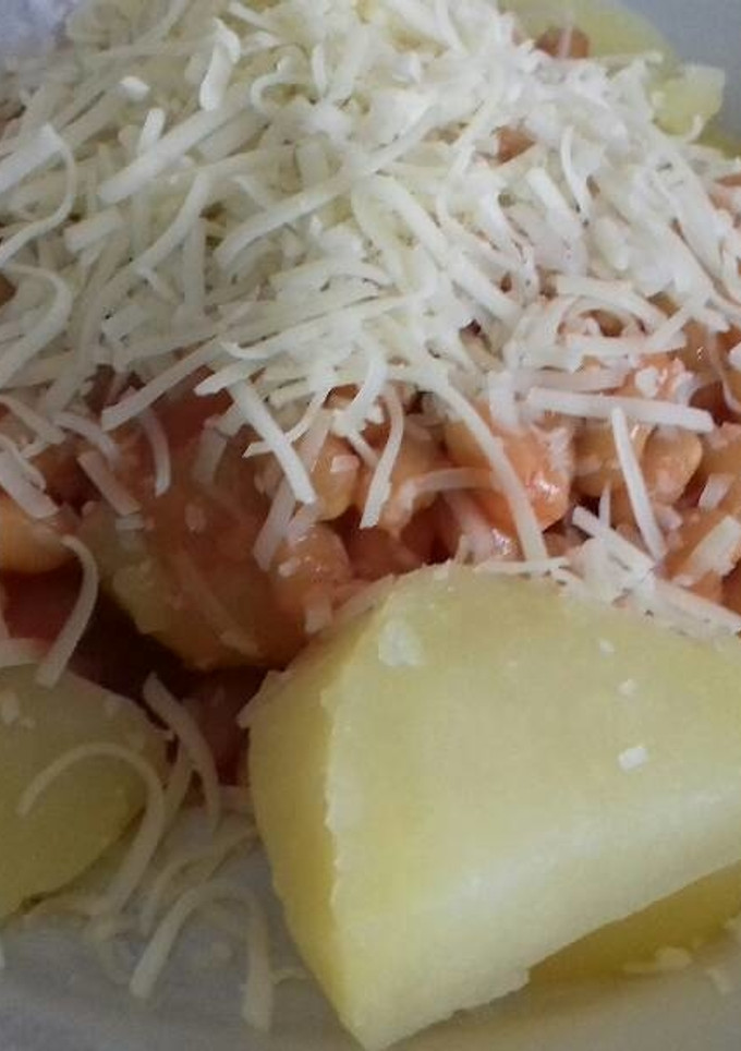 Una foto de Jacket potato facilísimo! (Adaptación)