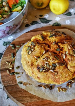 Foto di Irish soda bread con curcuma