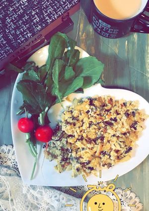 صورة لوصفة بيض بالباذنجان والبطاطس 🍳