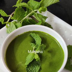 A picture of Green Mint Chutney.