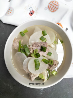 Foto resep Sup Lobak Sapi Bening Simpel