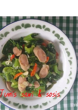 Foto resep Tumis Sawi & Sosis