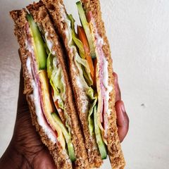 A picture of Simple sandwich by Toolz.