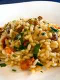 Risotto con Funghi Porcini e Salsiccia