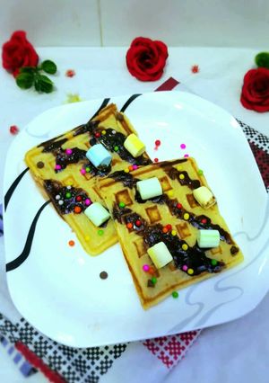 A picture of Belgian Waffles.