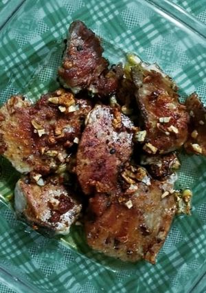 A picture of Garlic Buttered Tuna.