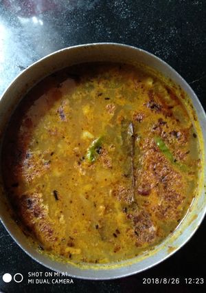 A picture of Machher matha diye DAL.