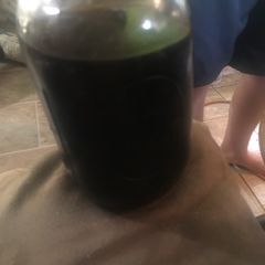 A picture of Maple syrup (homemade) for waffles.