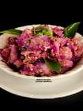 Stir Fry Purple Yam - Purple Kand Vrat Sabzi