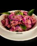 Stir Fry Purple Yam - Purple Kand Vrat Sabzi