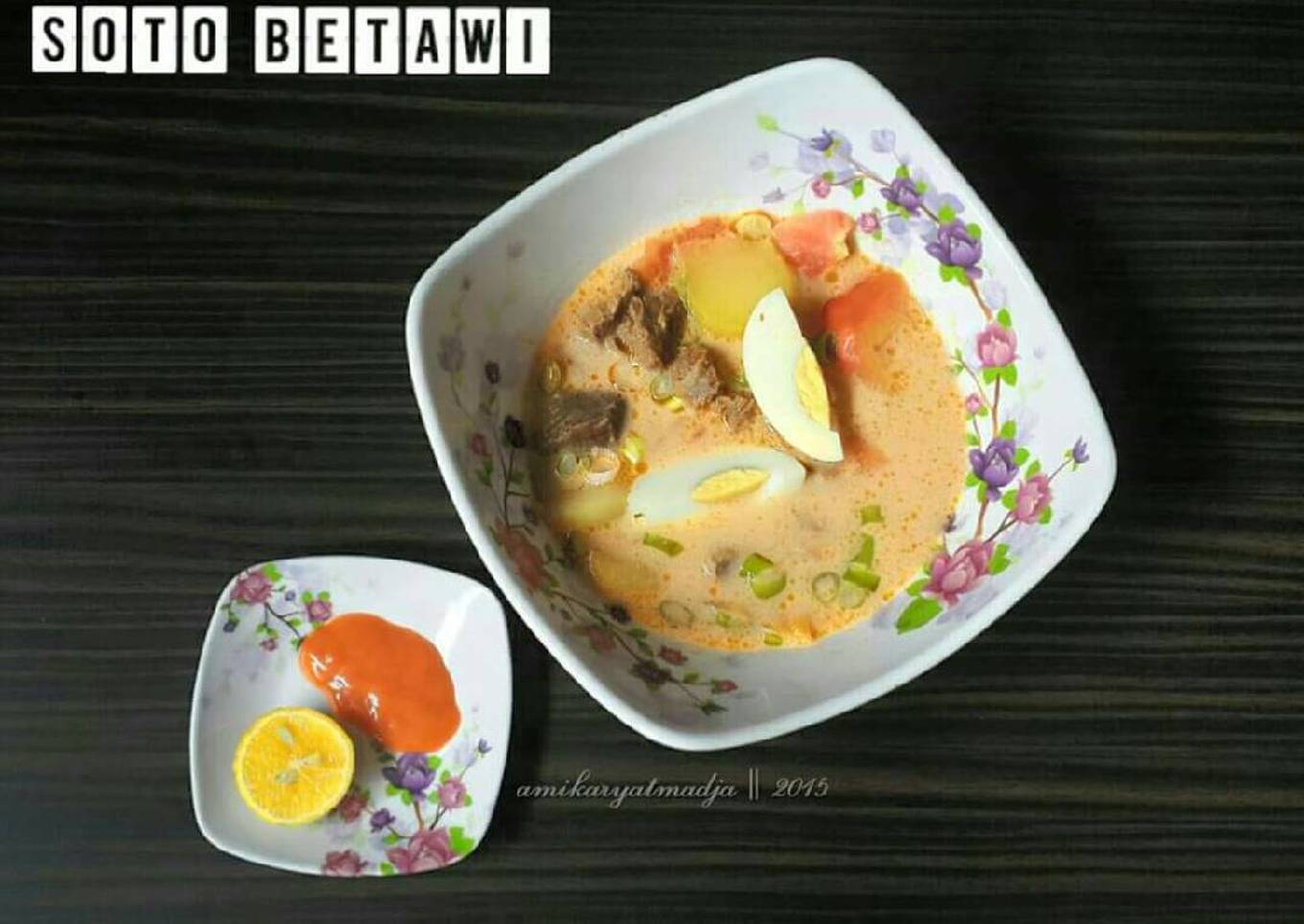 SOTO BETAWI *tanpa santan*