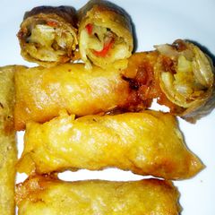 A picture of Veggies Spring roll.