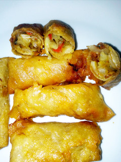 A picture of Veggies Spring roll.