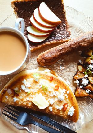 A picture of In-flight Inspired Breakfast.