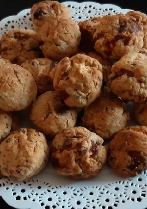 Una foto de Scones de Jamón Queso y Orégano