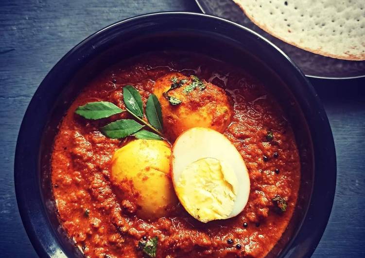 Recipe of Homemade Chettinad egg curry