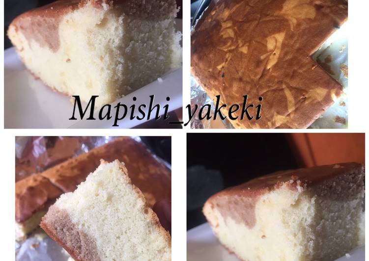 Recipe: Yummy Soft fluffy marble Cake