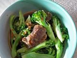 Sauteed Broccoli meat sengkel