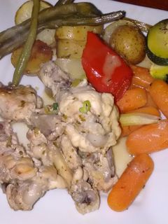 Una foto de Guarnición de vegetales al horno