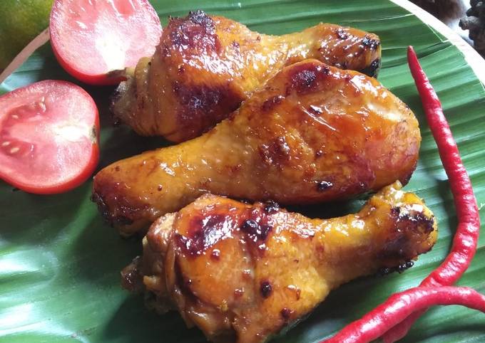 Resep Ayam Bakar Madu Teflon Oleh Santi Sudarni Cookpad