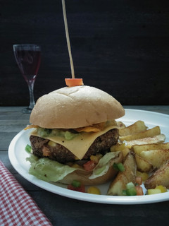 A picture of Veg Mexican Burger.