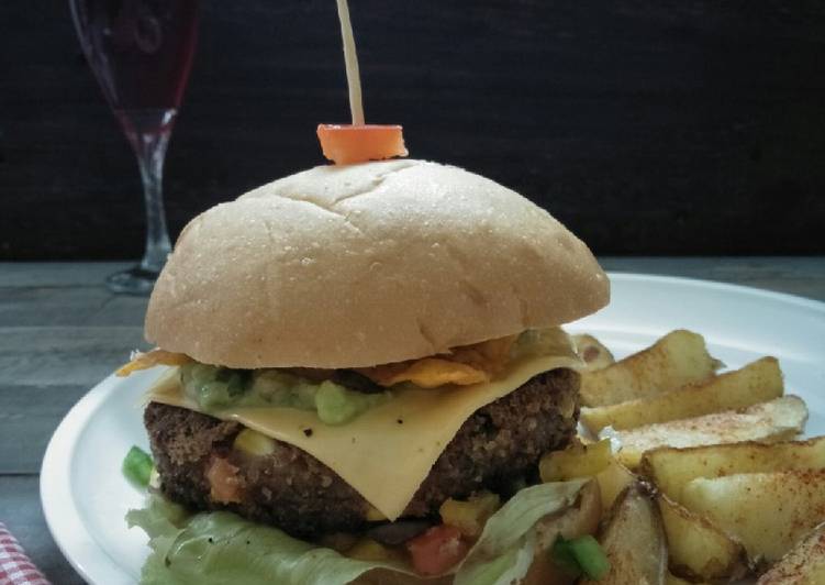 Veg Mexican Burger Veg Mexican Burger