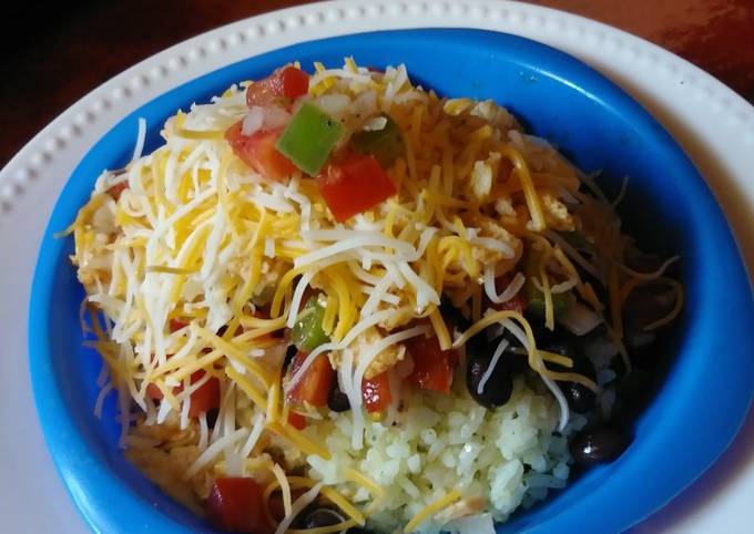 Simple recipe: Mexican Chicken Bowl - masakanbunda