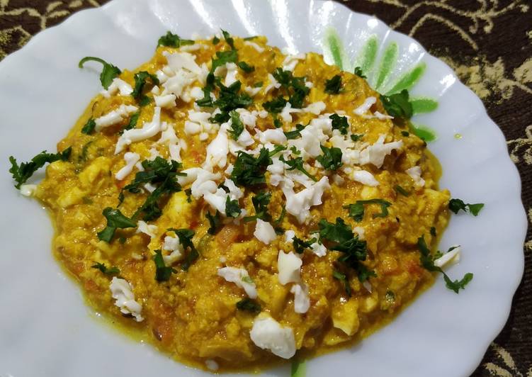 Recipe of Quick Egg Bhaji