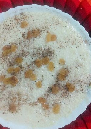 صورة لوصفة رز بلبن مصرى