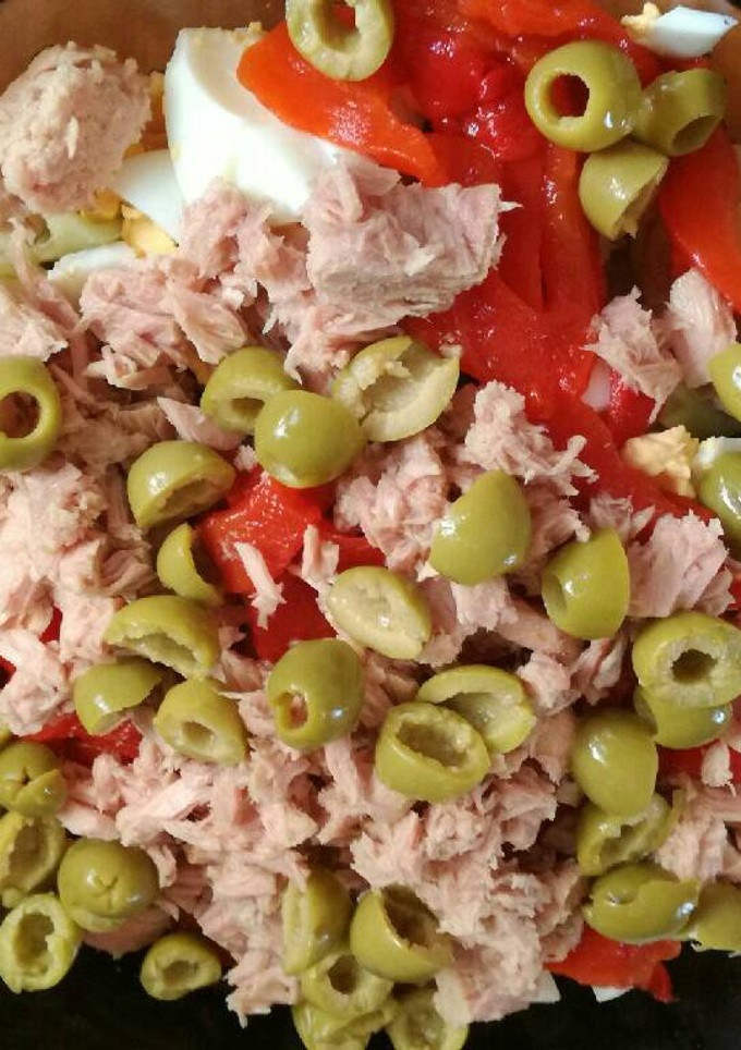 Una foto de Ensalada de pasta fresquita