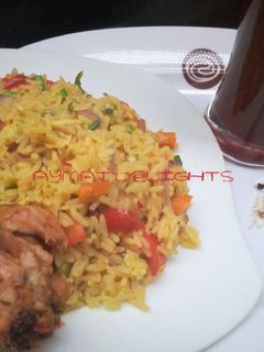 A picture of Fried rice.