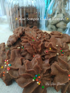 Foto resep Kue Semprit Coklat Renyah